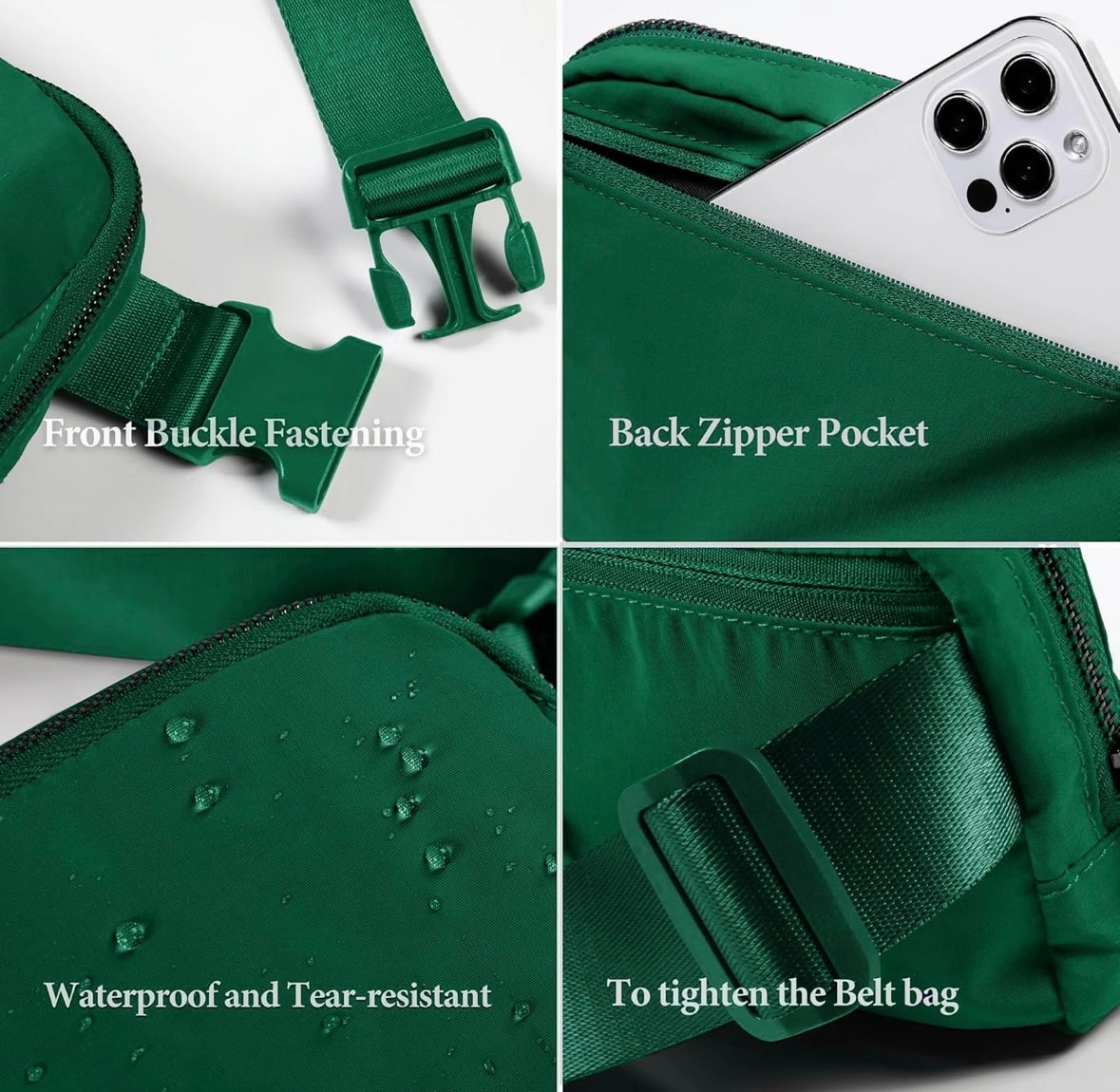 FlowBelt Bag - EMERALD