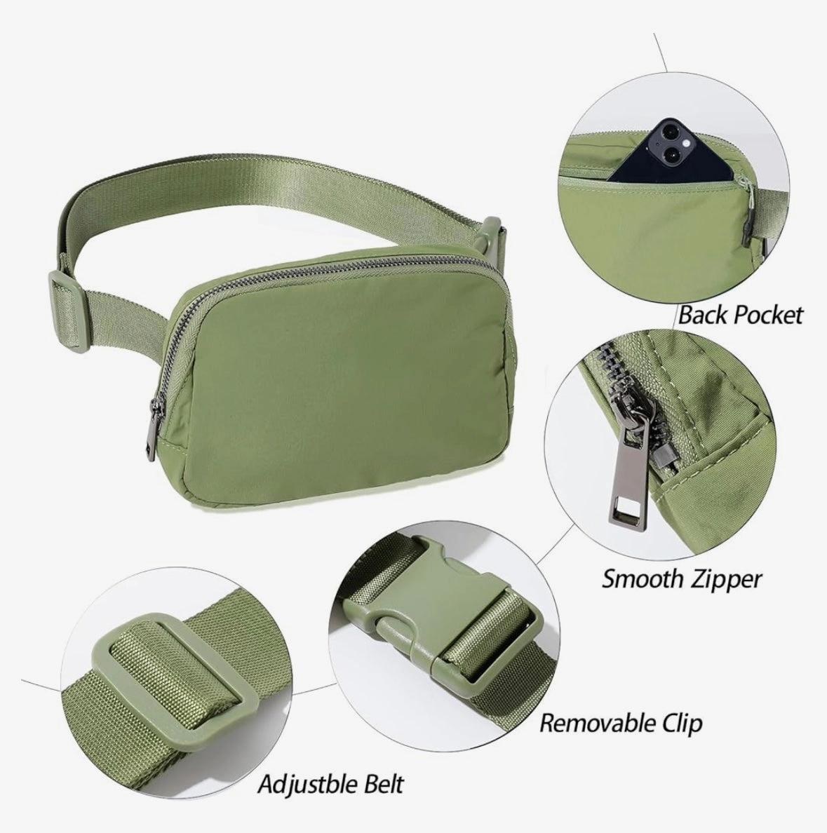 FlowBelt Bag - GREEN