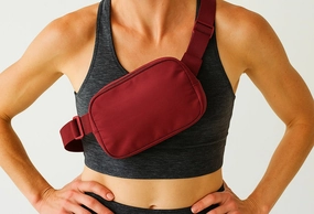 FlowBelt Bag - MAROON