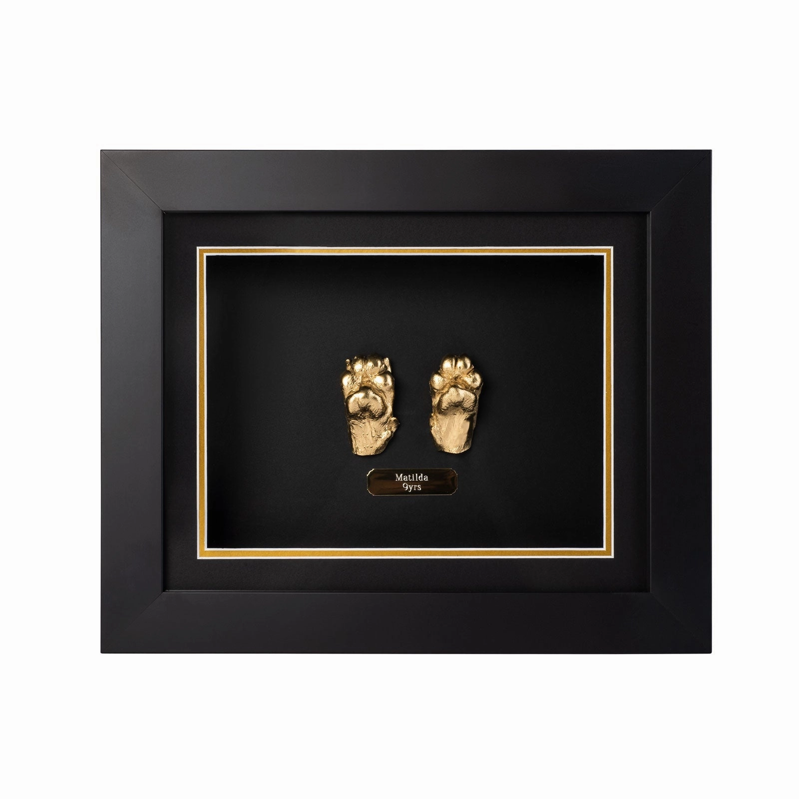 Framed Paw Castings - Double Paws