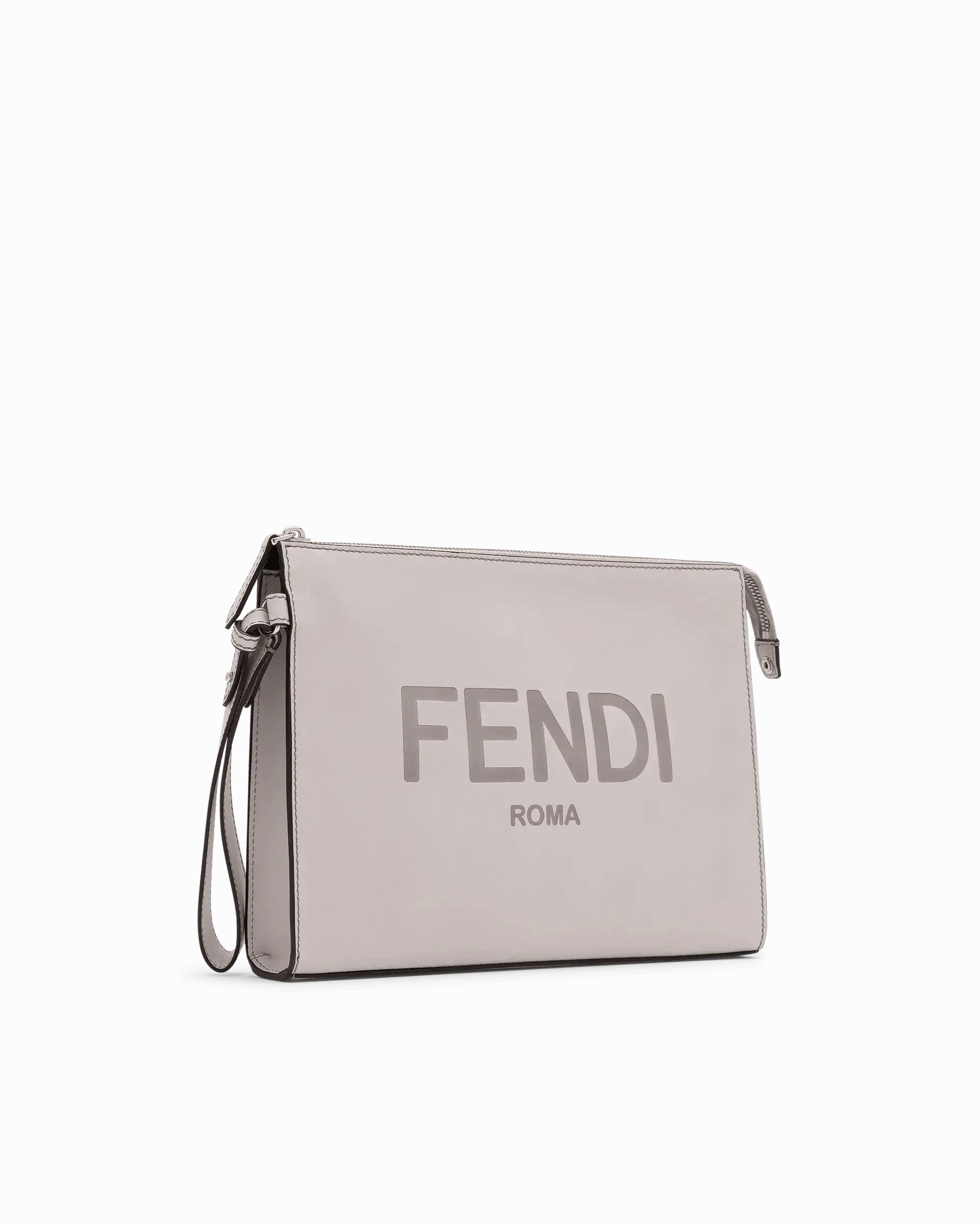 Gray Fendi Clutch