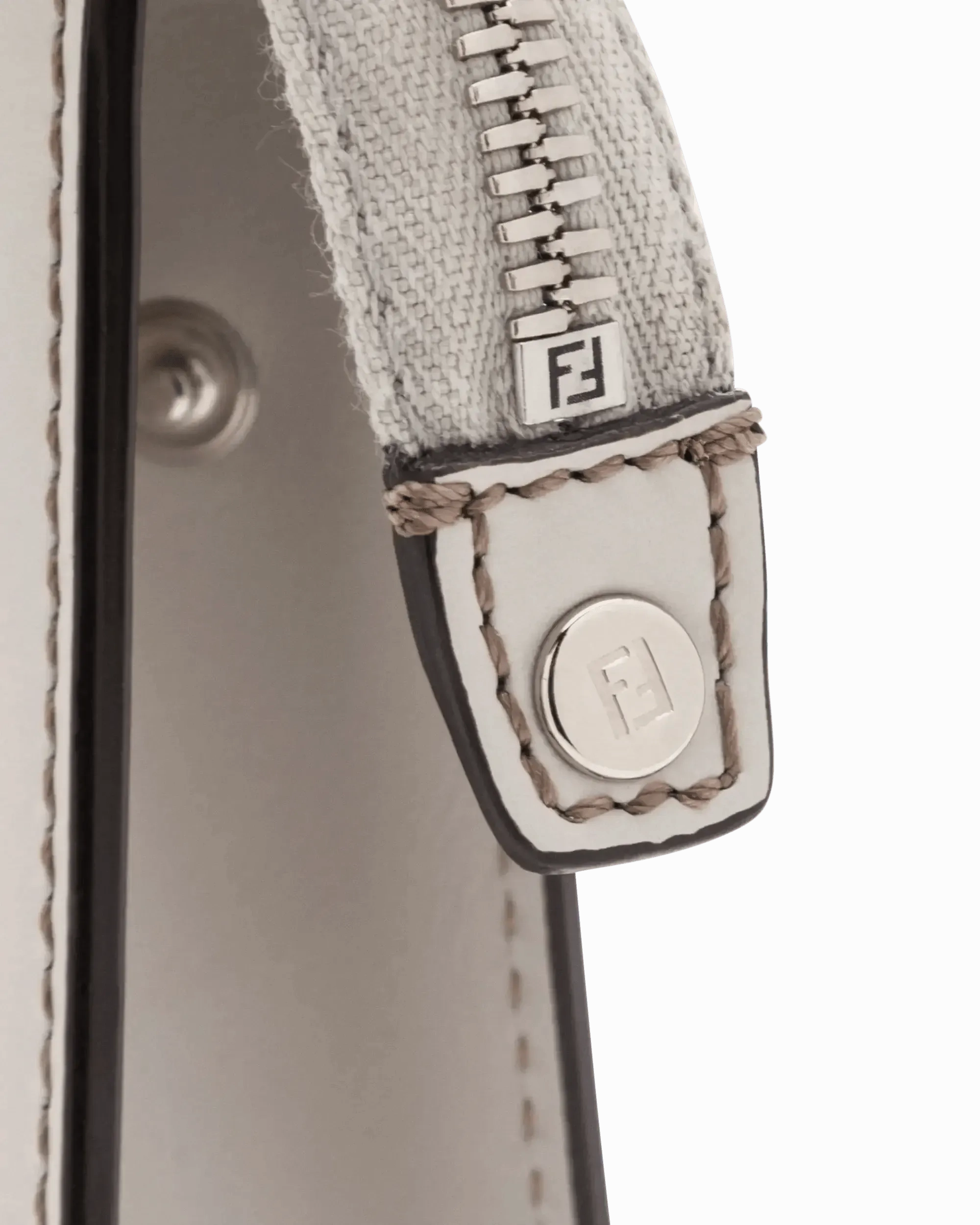 Gray Fendi Clutch
