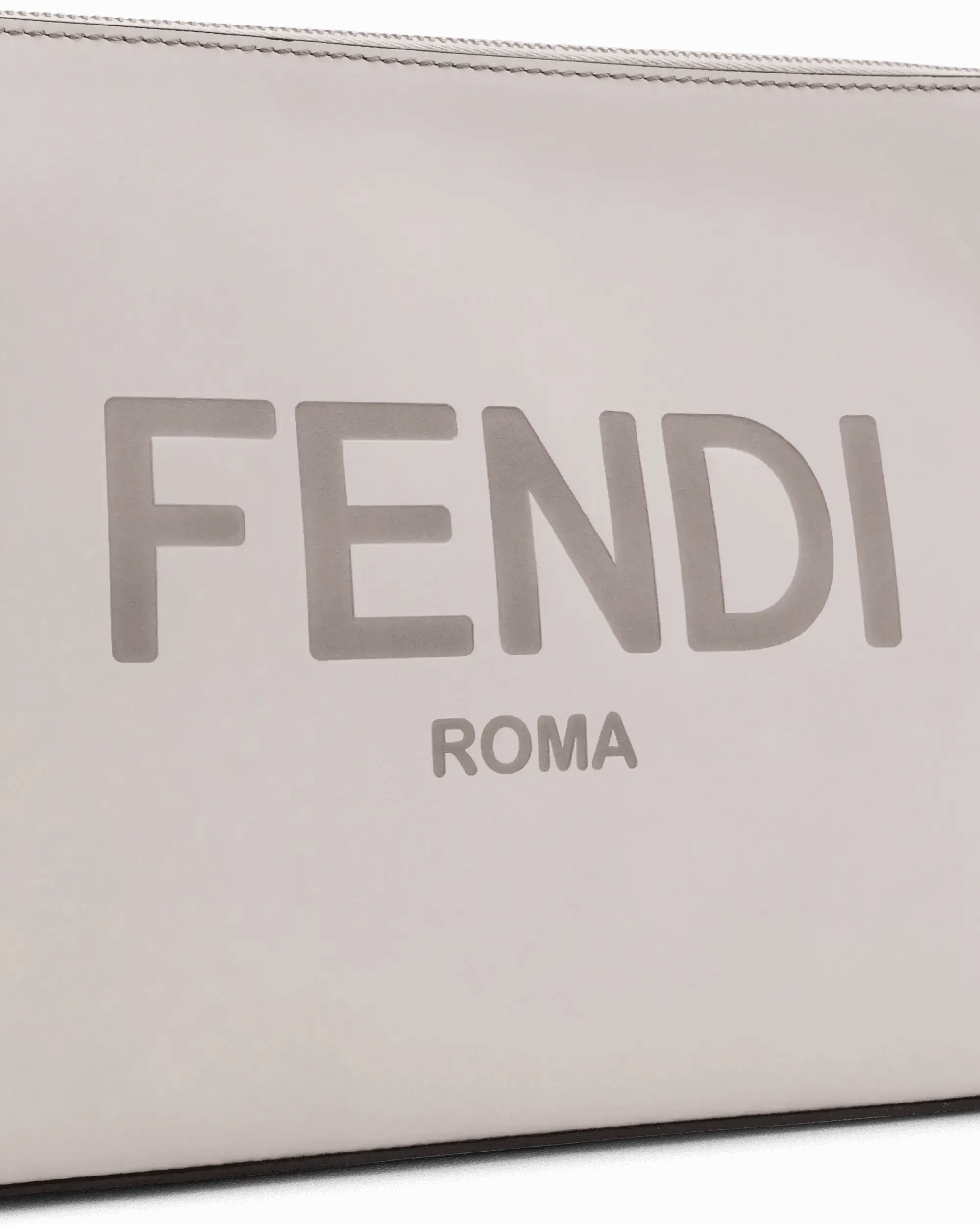 Gray Fendi Clutch