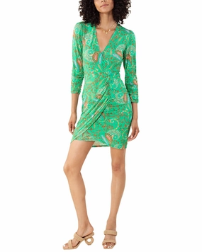 Hale Bob Draped Mini Dress