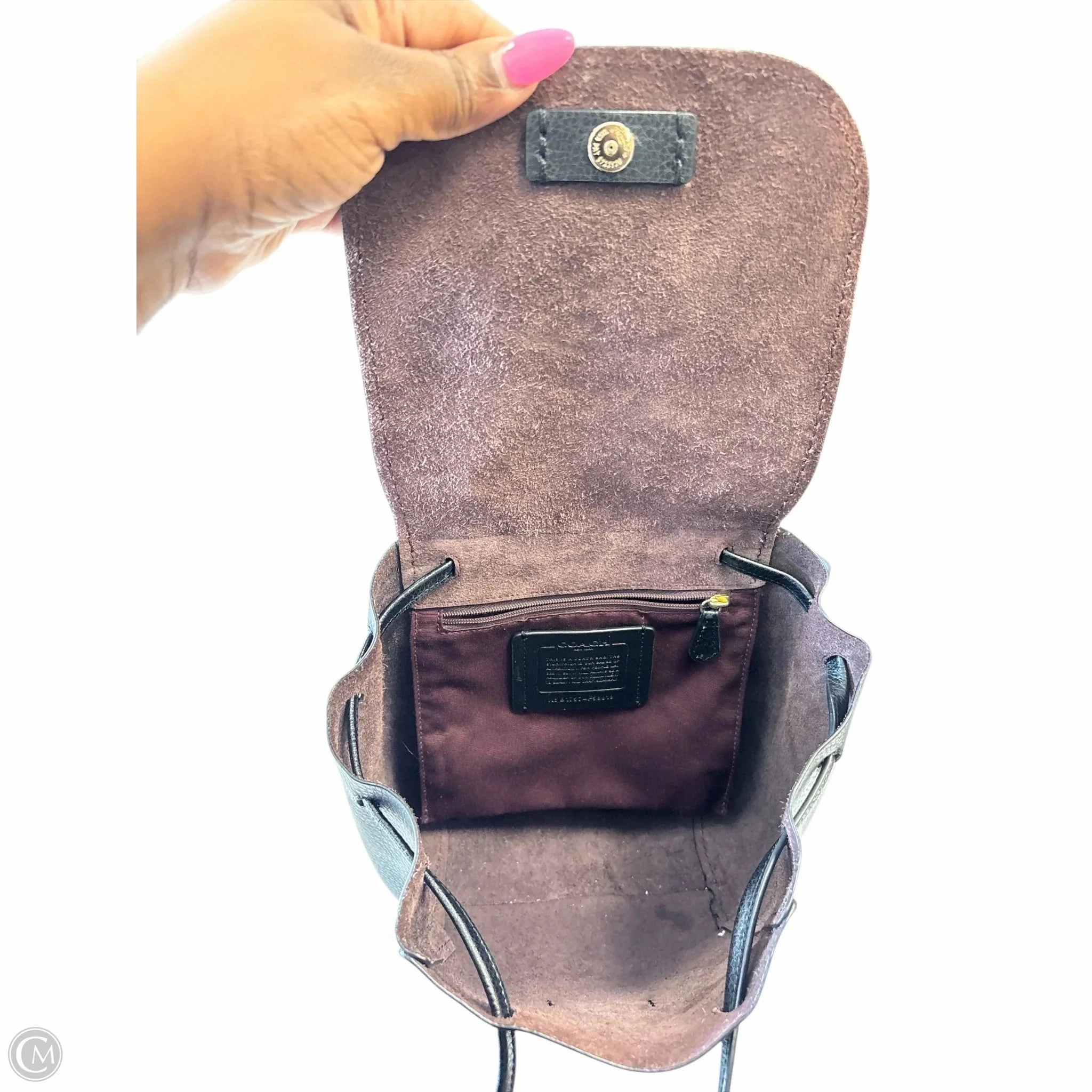 Handbag Designer By Coach, Size: Small