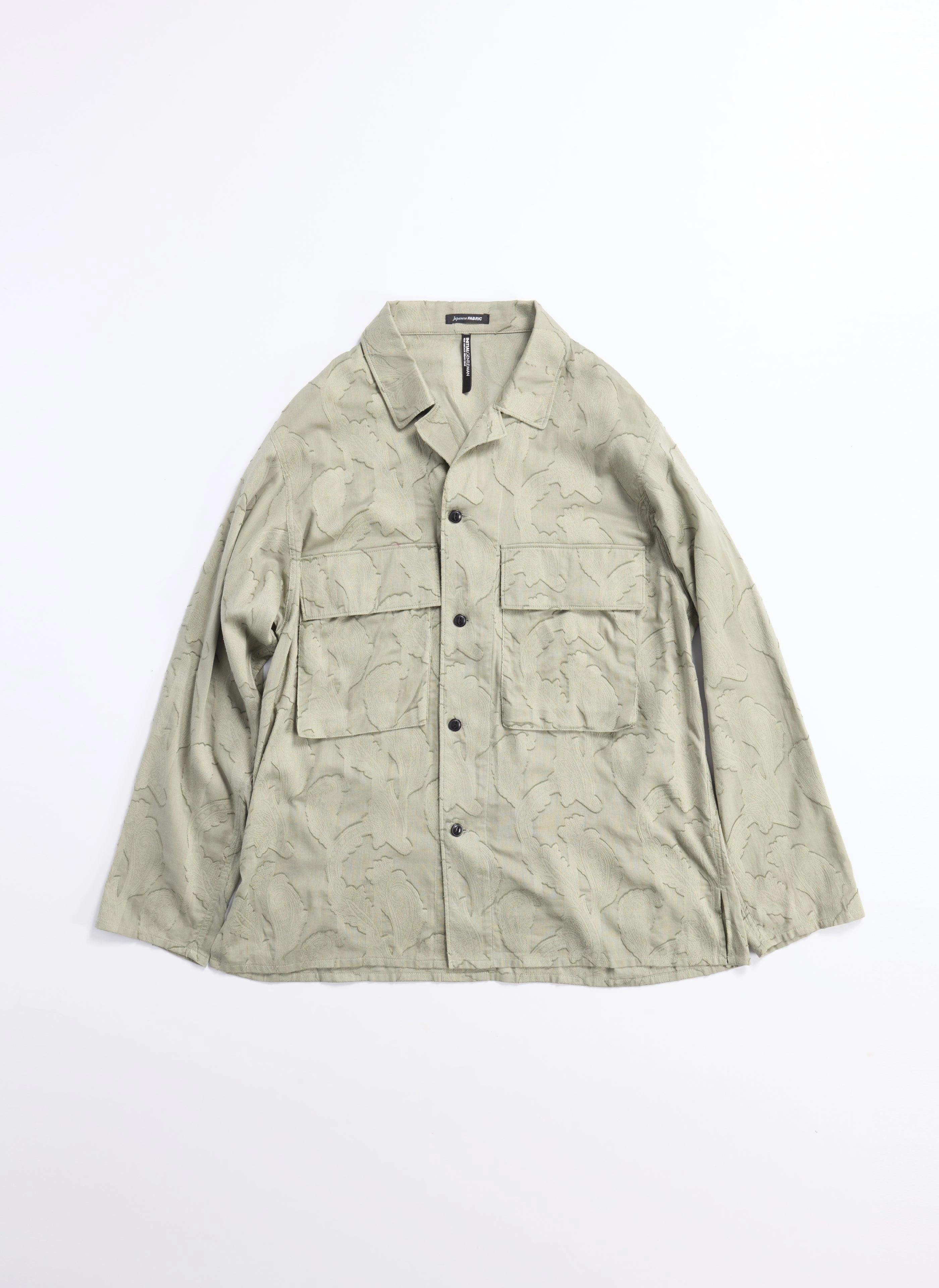 Japan Made Cotton Paisley Shirt Jacket
