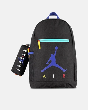 Jordan Kids' Air School Backpack (GS) Black/Multi