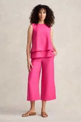 Layered Camisole - Fiery Rose