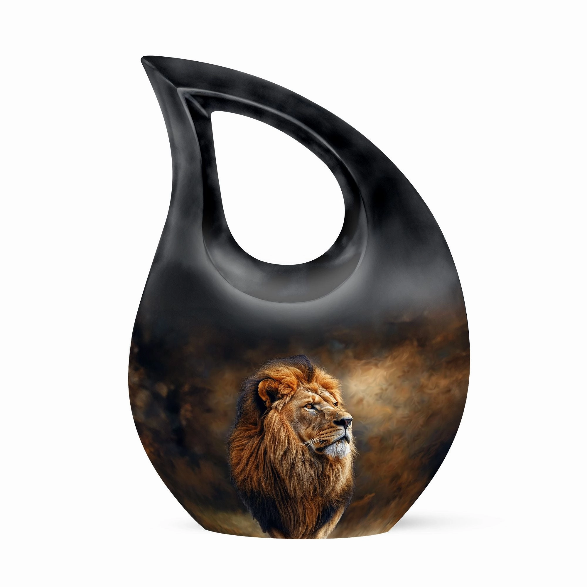 Lion Cremation Urn - Custom Cremation Urn For Mom