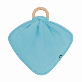 Lovey in Makai with Removable Wooden Teething Ring