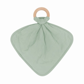Lovey in Thyme with Removable Teething Ring