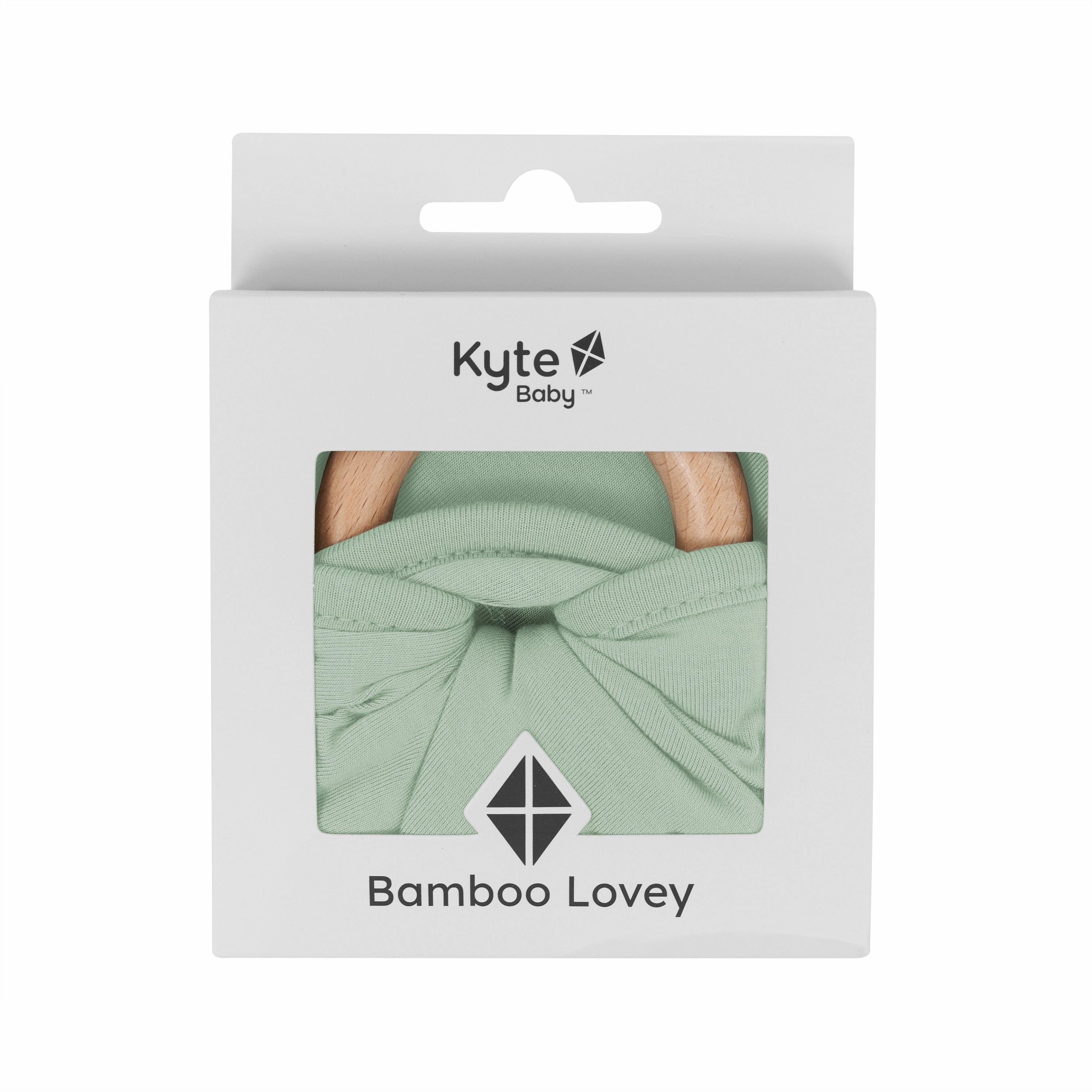Lovey in Thyme with Removable Teething Ring