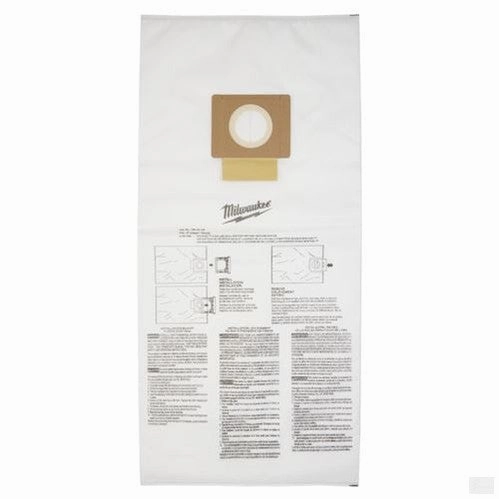 Milwaukee Fleece Dust Bags (5PK) - 12 Gallon 49-90-1999