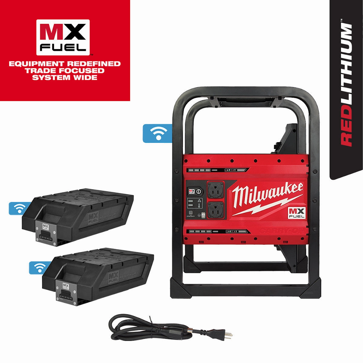 Milwaukee MXF002-2XC - MX FUEL™ CARRY-ON™ 3600W/1800W Power Supply
