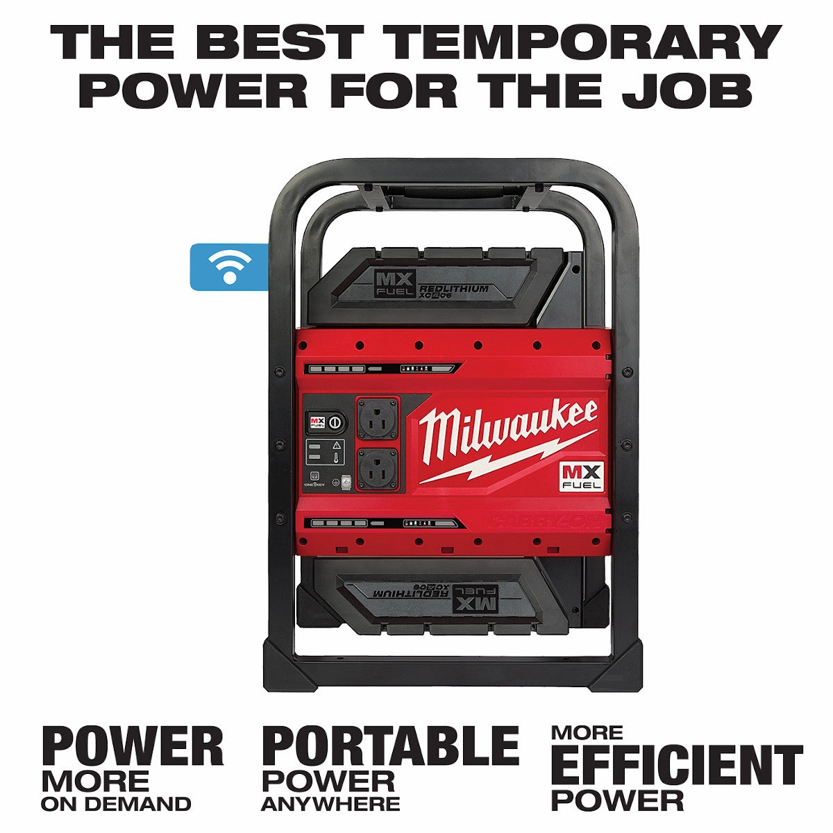Milwaukee MXF002-2XC - MX FUEL™ CARRY-ON™ 3600W/1800W Power Supply