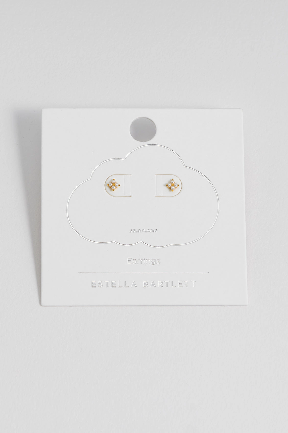 Mini Pearl Flower Studs