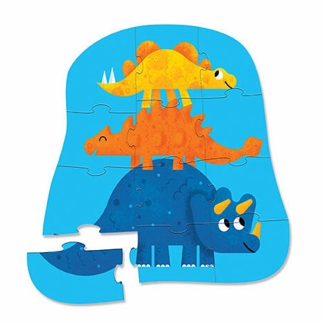 Mini Puzzle 12 pc - Dino Friends