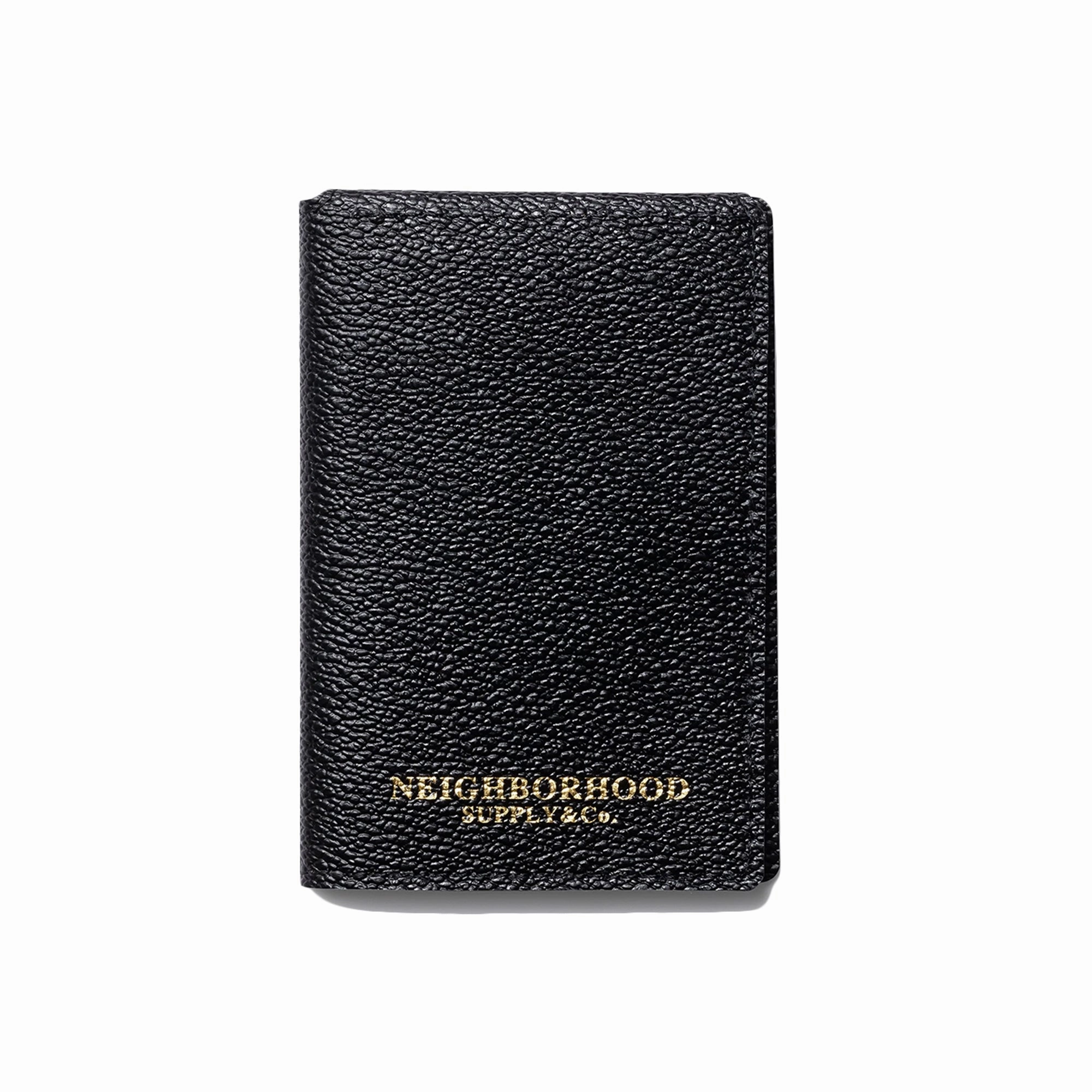 Neighborhood Coated Card Case Black  251MVNH-AC02