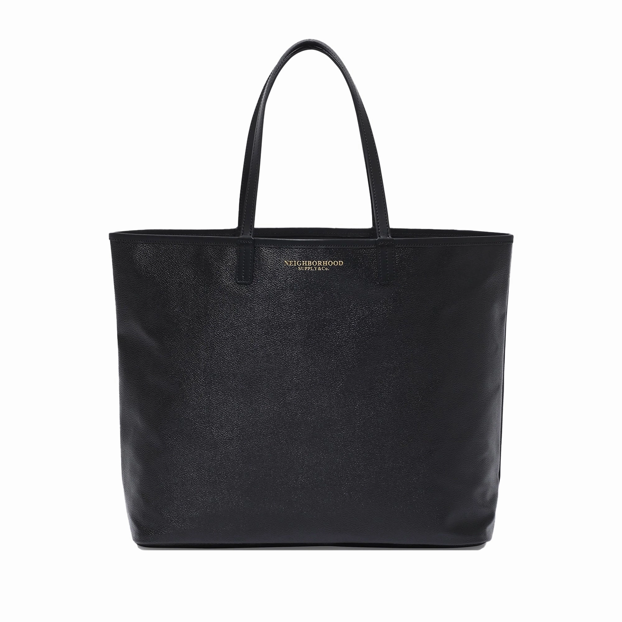Neighborhood Coated Tote Bag Black  251TQNH-CG01