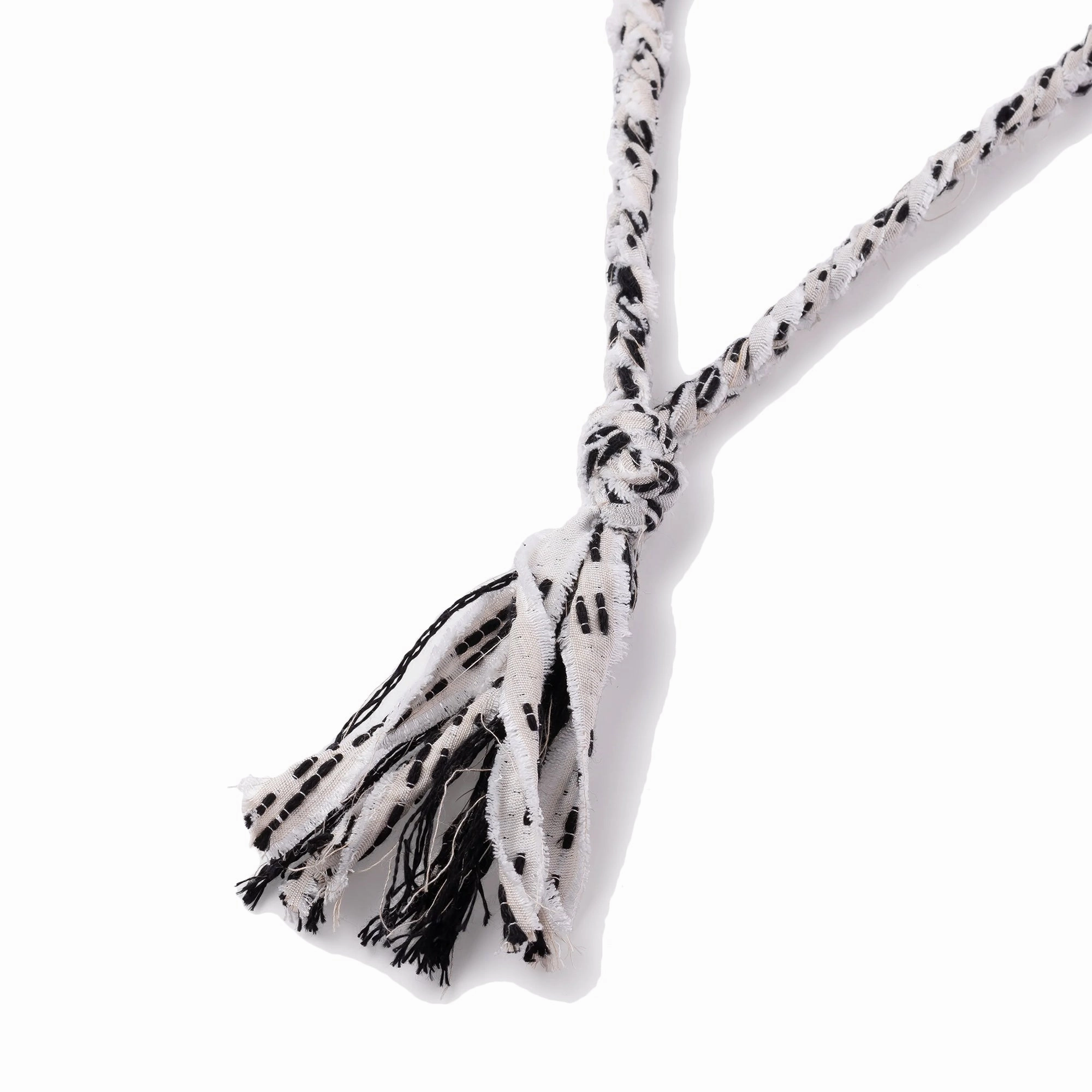 Neighborhood Jq Braid Necklace White  251MYNH-AC10
