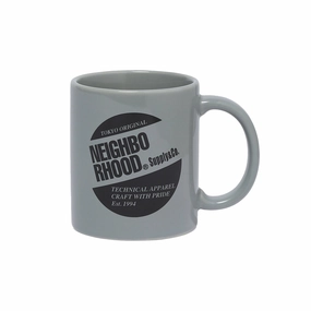 Neighborhood Logo Mug Cup Gray  251MYNH-AC09