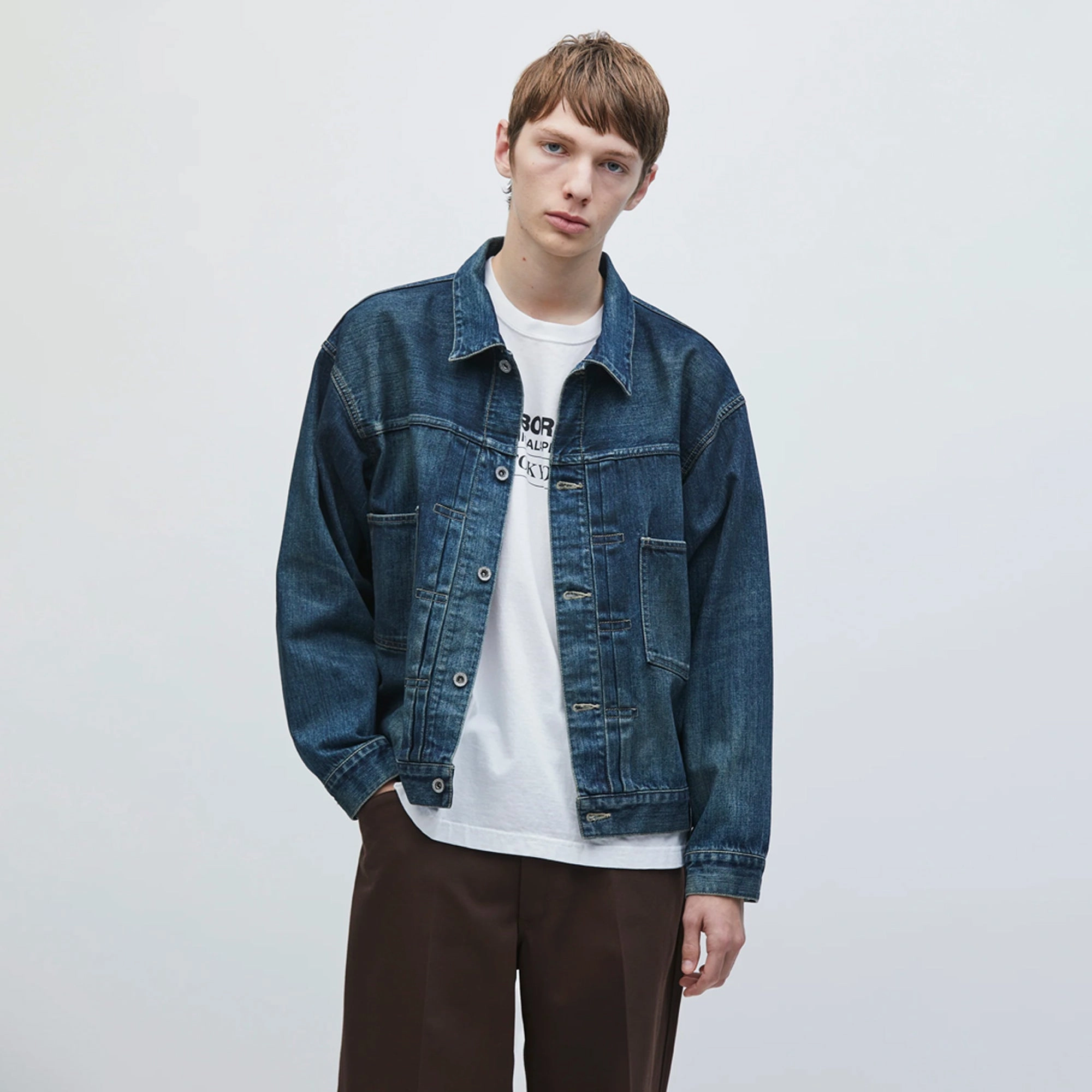 Neighborhood Washed Denim Type-2 Jacket Indigo