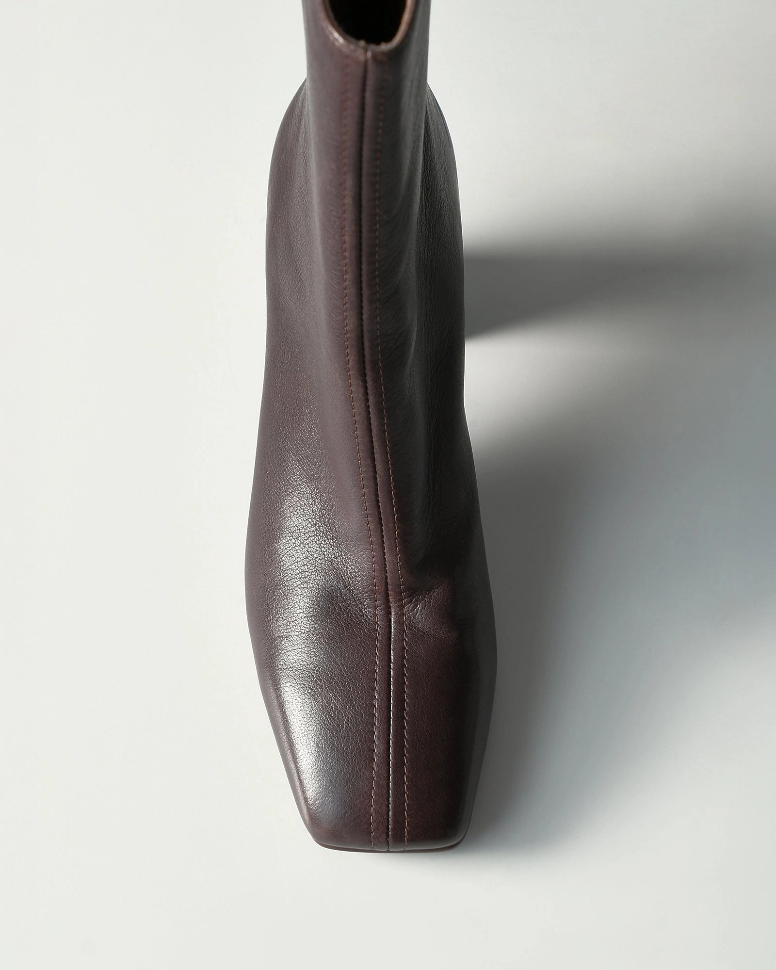 NEVADA MID ANKLE BOOTS CHOCOLATE LEATHER