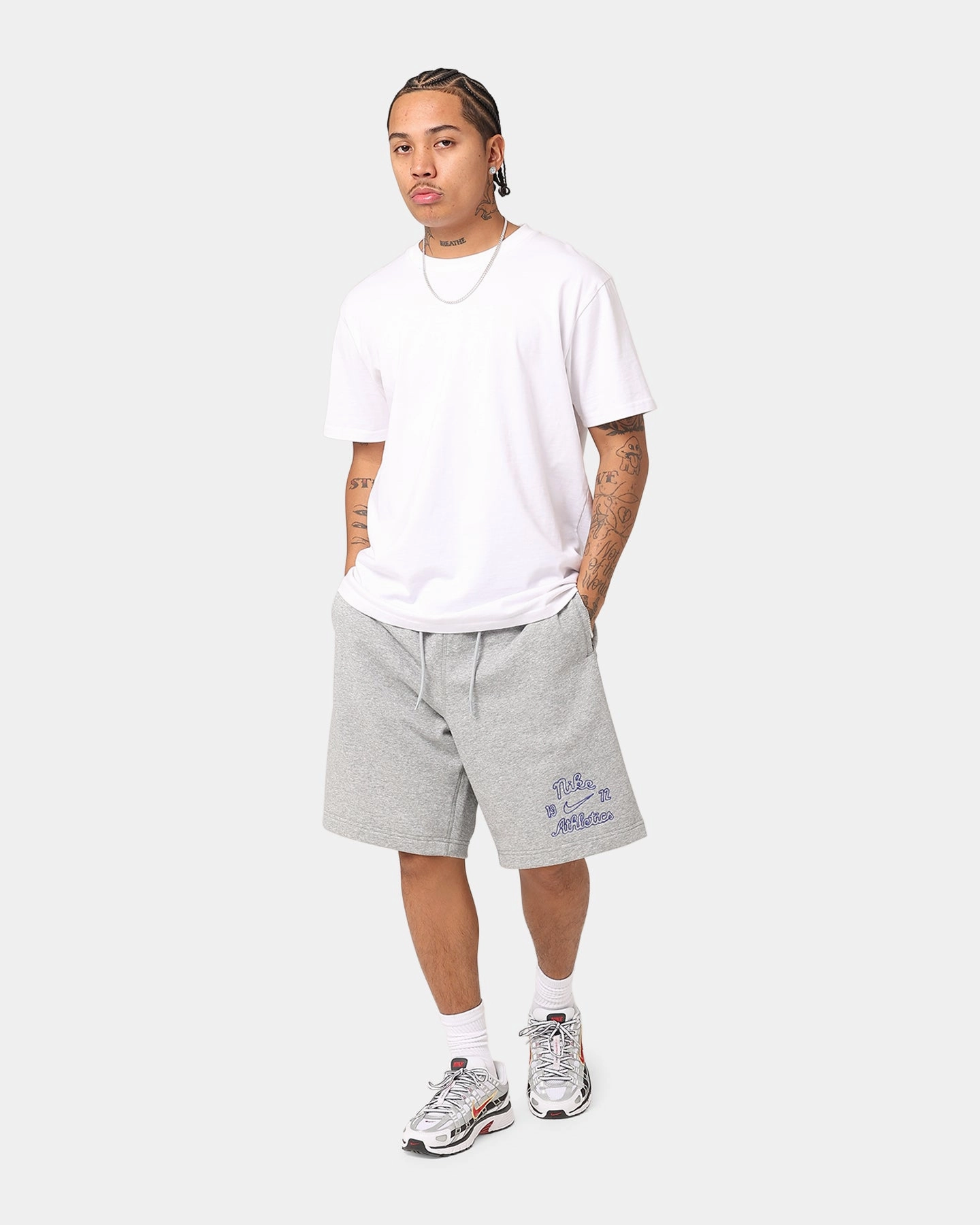 Nike Sportswear Club Essential French Terry Shorts Dark Grey Heather
