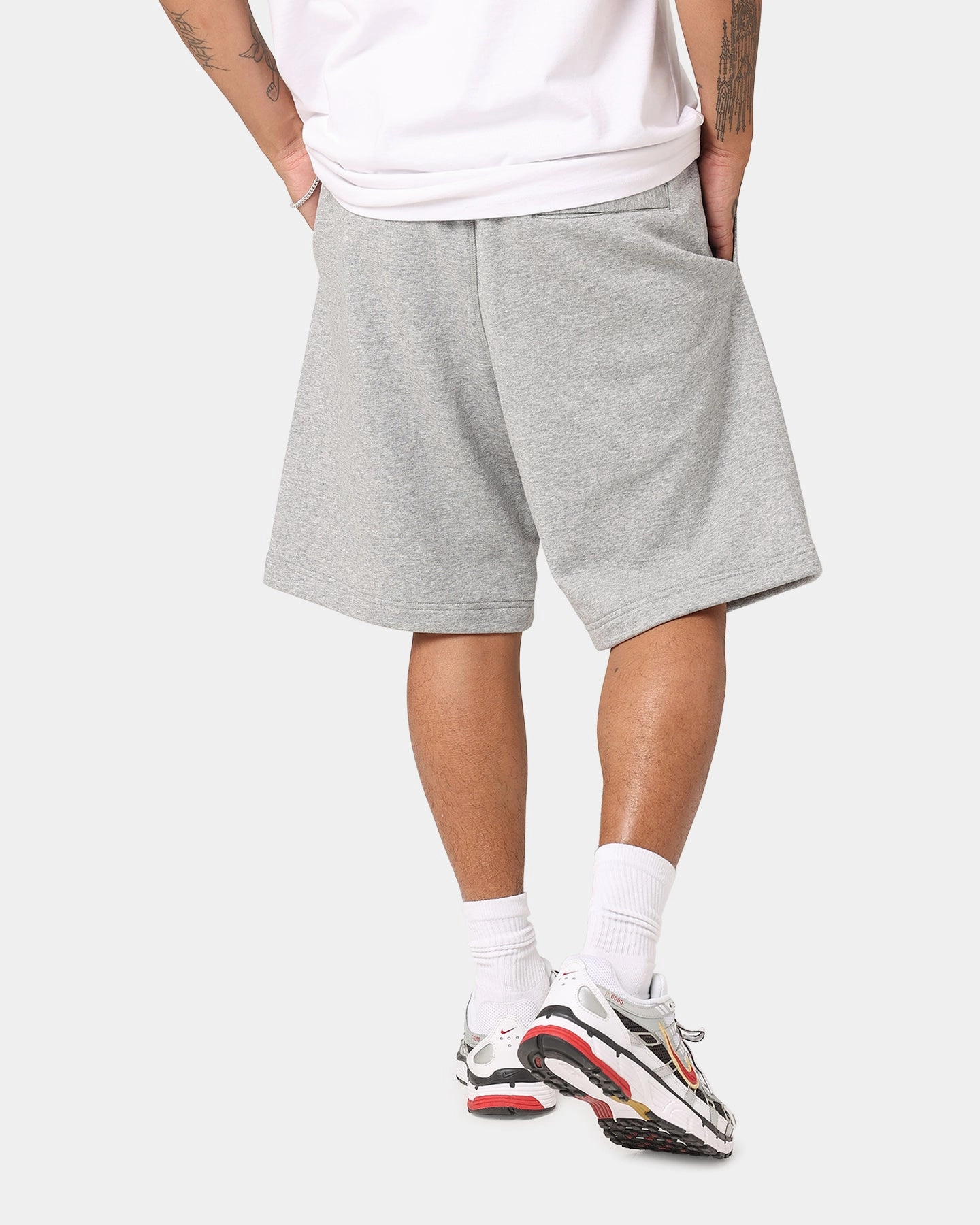 Nike Sportswear Club Essential French Terry Shorts Dark Grey Heather
