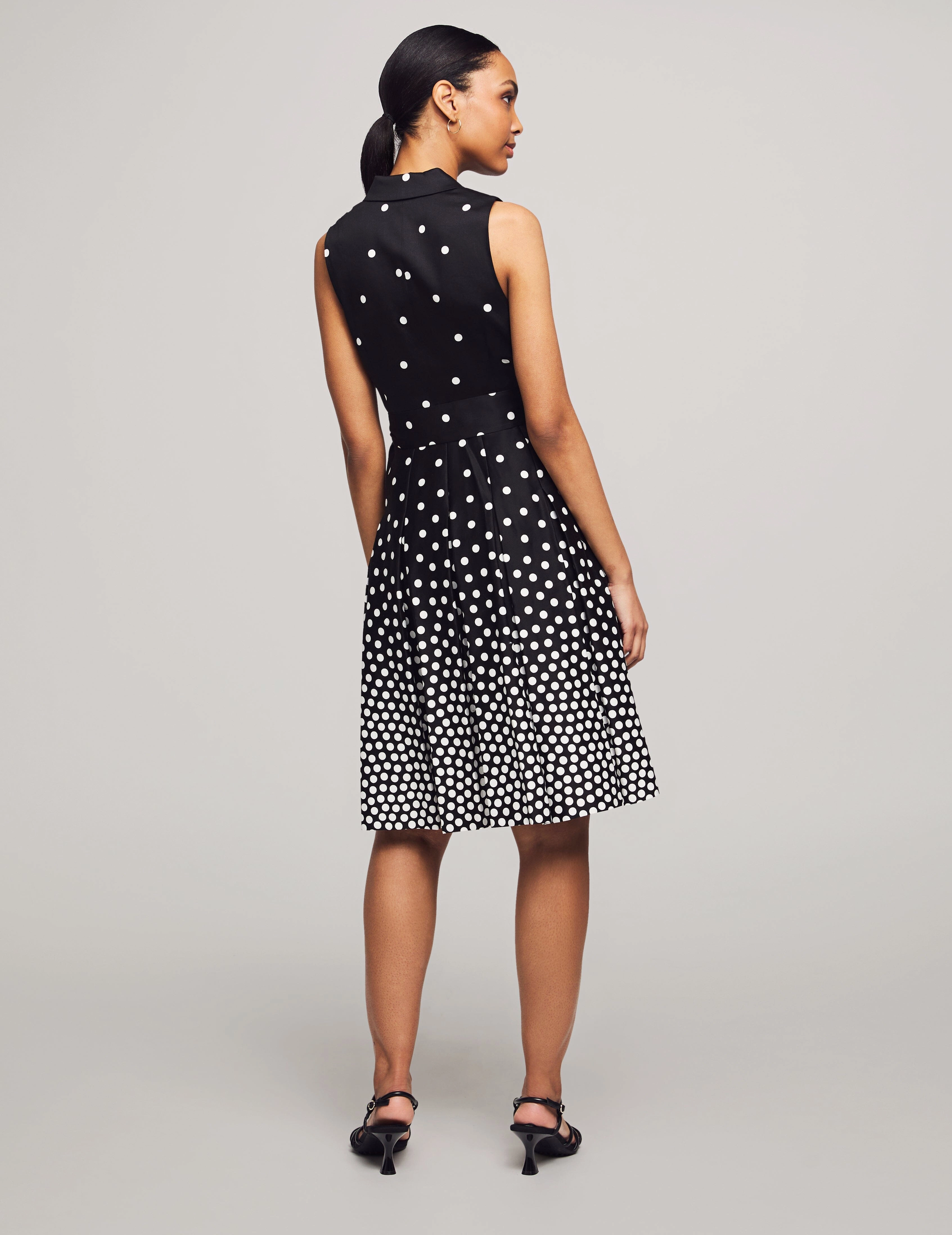 Notch Collar Wrap With Full Skirt- Sale