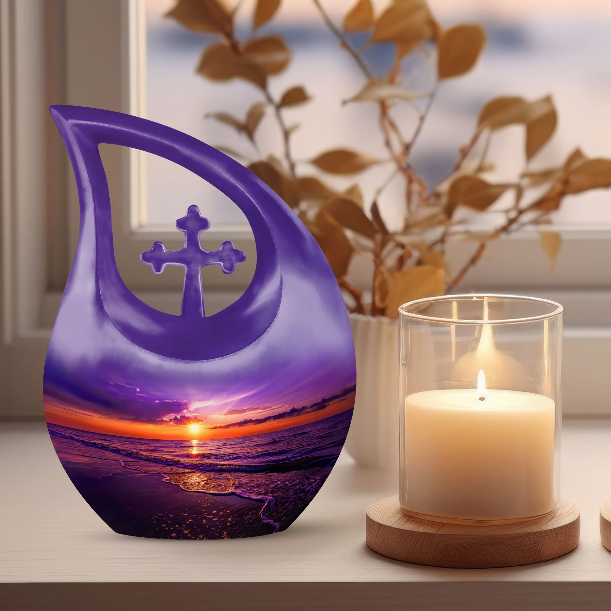 Ocean Brilliance: Cremation Urn Celebrating Memory in Waves