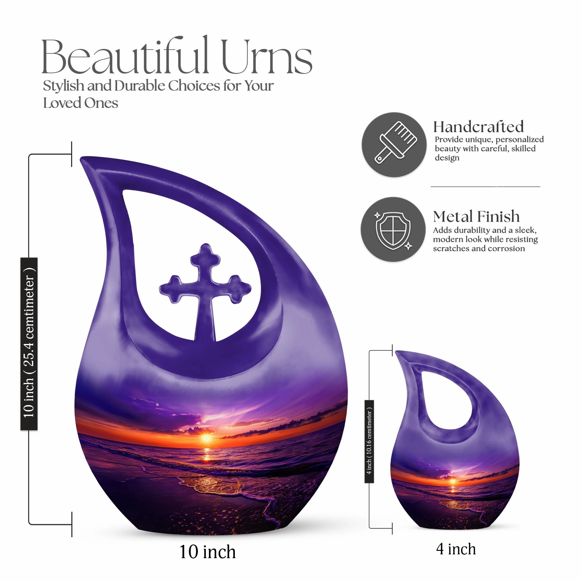 Ocean Brilliance: Cremation Urn Celebrating Memory in Waves
