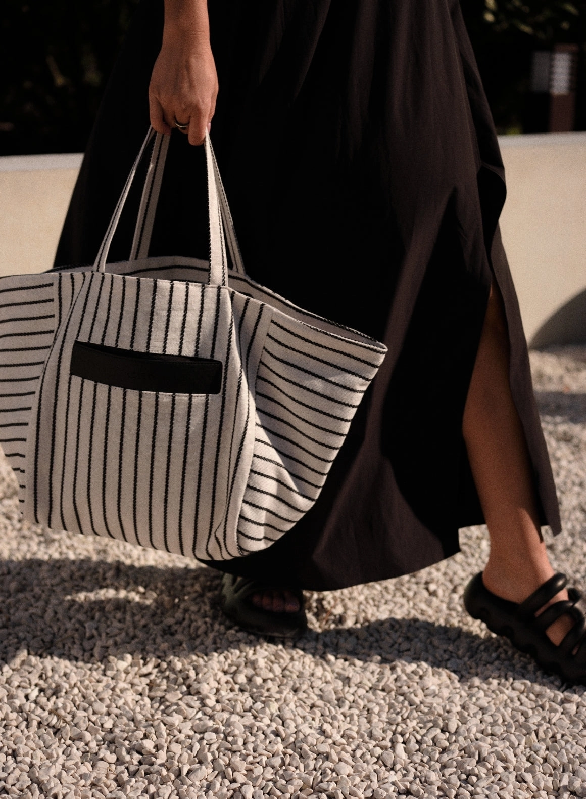 Off-white Beach Tote Bag