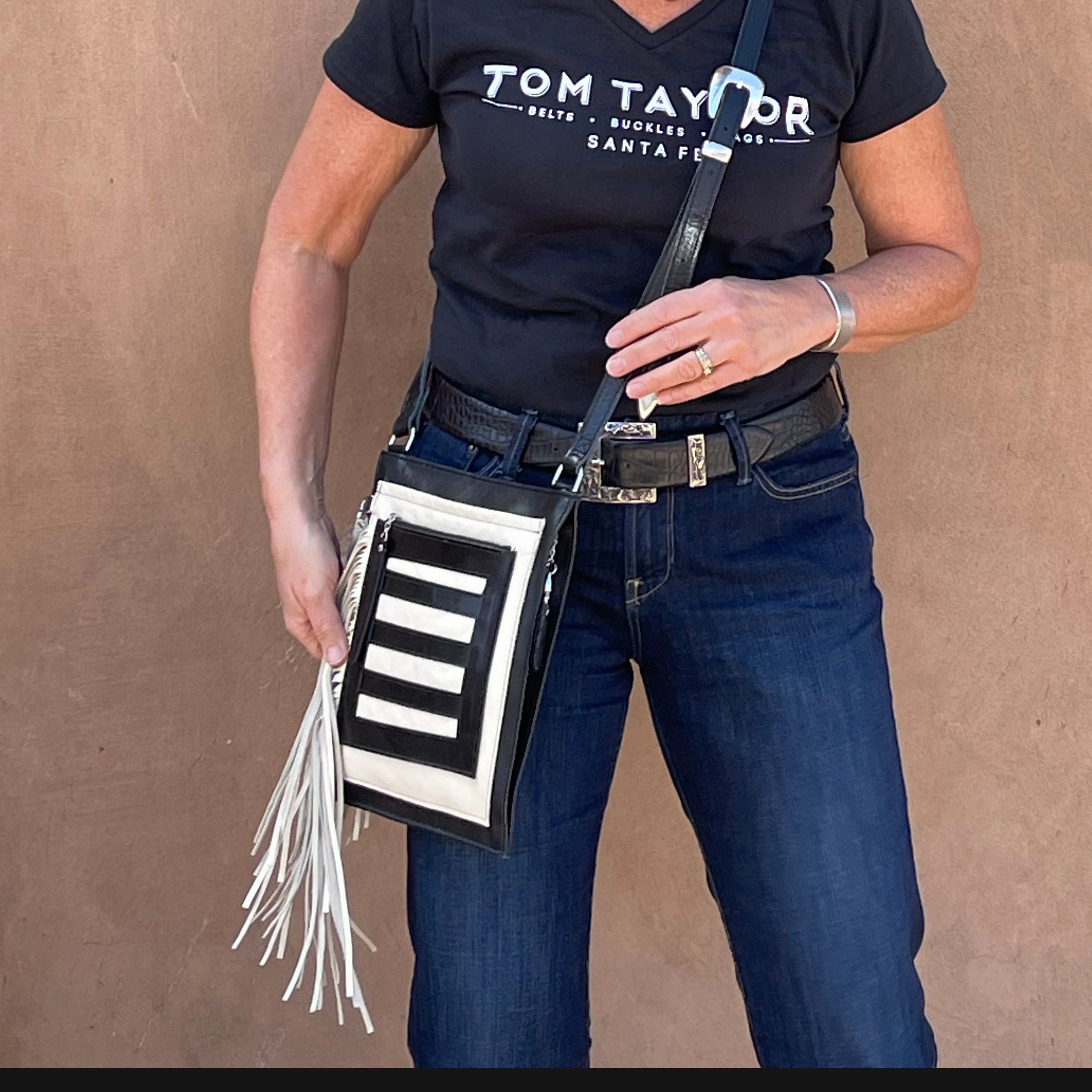 PCco Baby Bandolera w/ Textile Crossbody Bag