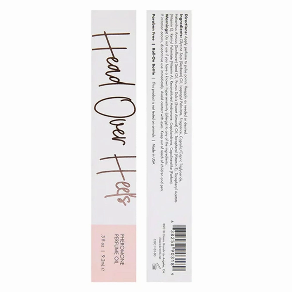 Pheromone Scented Perfume Oil - Head Over Heels