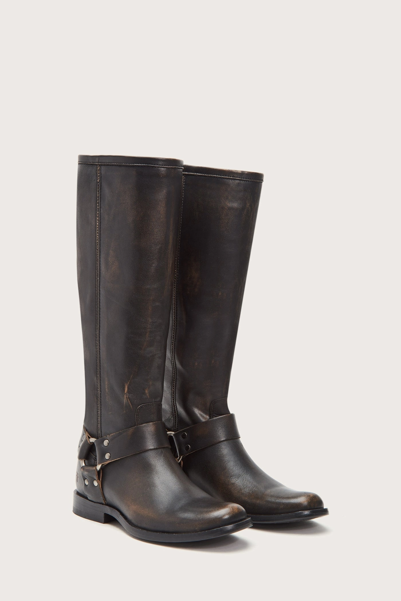 Phillip Harness Tall Wide Calf - Pre-Loved