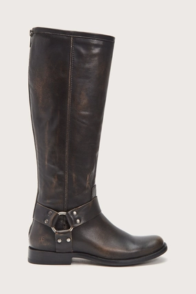 Phillip Harness Tall Wide Calf - Pre-Loved