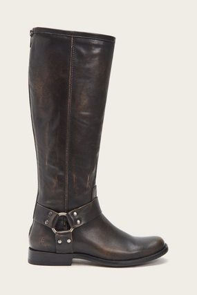 Phillip Harness Tall Wide Calf - Pre-Loved
