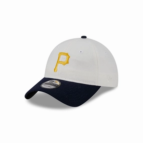 Pittsburgh Pirates Plaid 9TWENTY Leather Strap