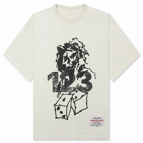 RIVINGTON roi Rebis x Feature I Must Win Tee - Vintage White