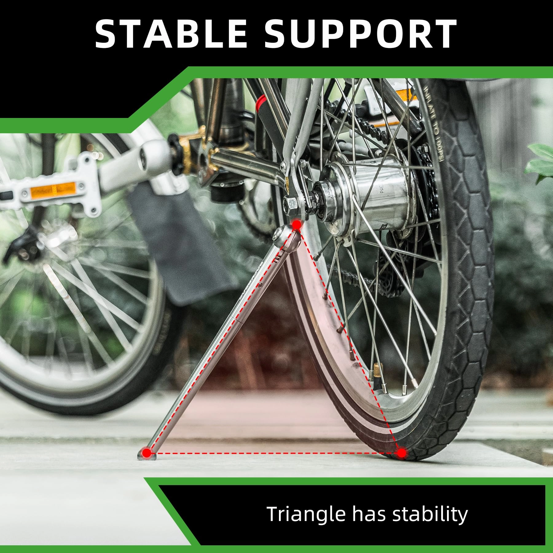 ROCKBROS 16“ Folding Bike Kickstand