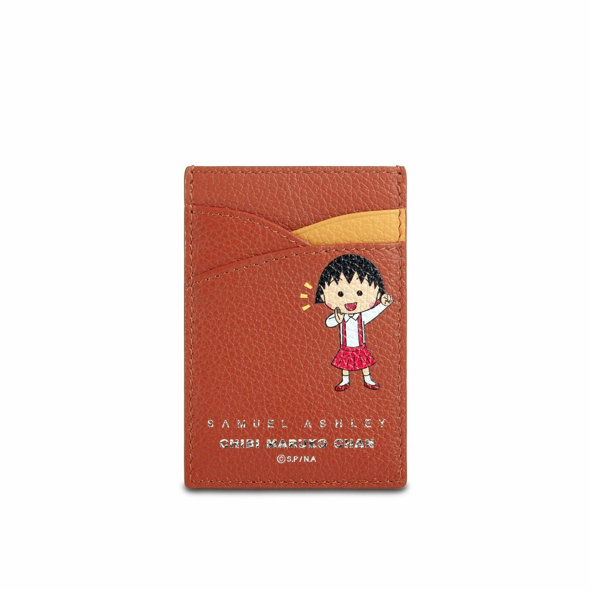Samuel Ashley x Chibi Maruko Chan Leather Card Holder