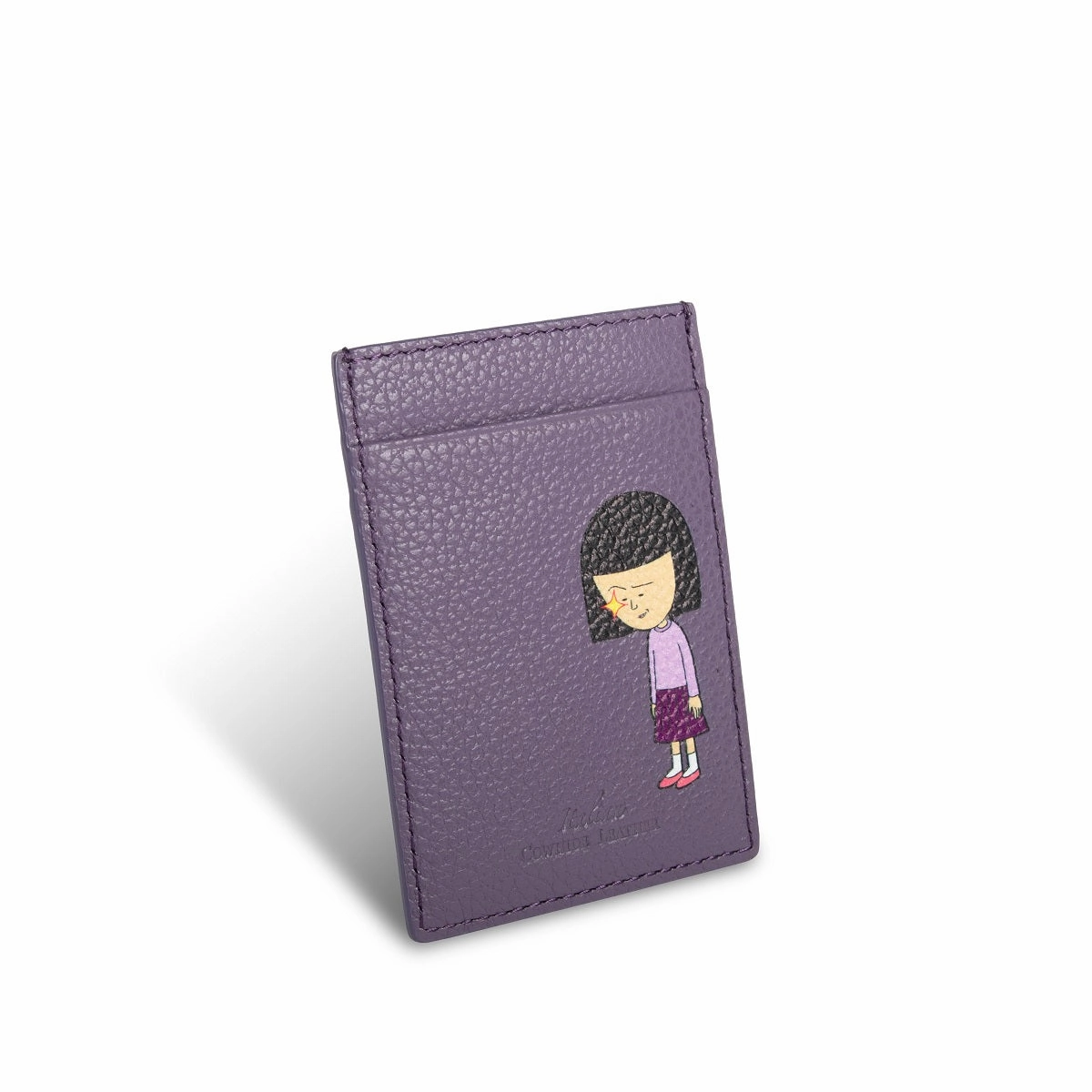 Samuel Ashley x Chibi Maruko Chan Leather Card Holder