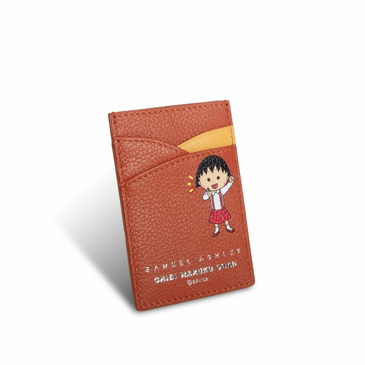 Samuel Ashley x Chibi Maruko Chan Leather Card Holder