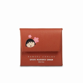 Samuel Ashley x Chibi Maruko Chan Leather Coin Case