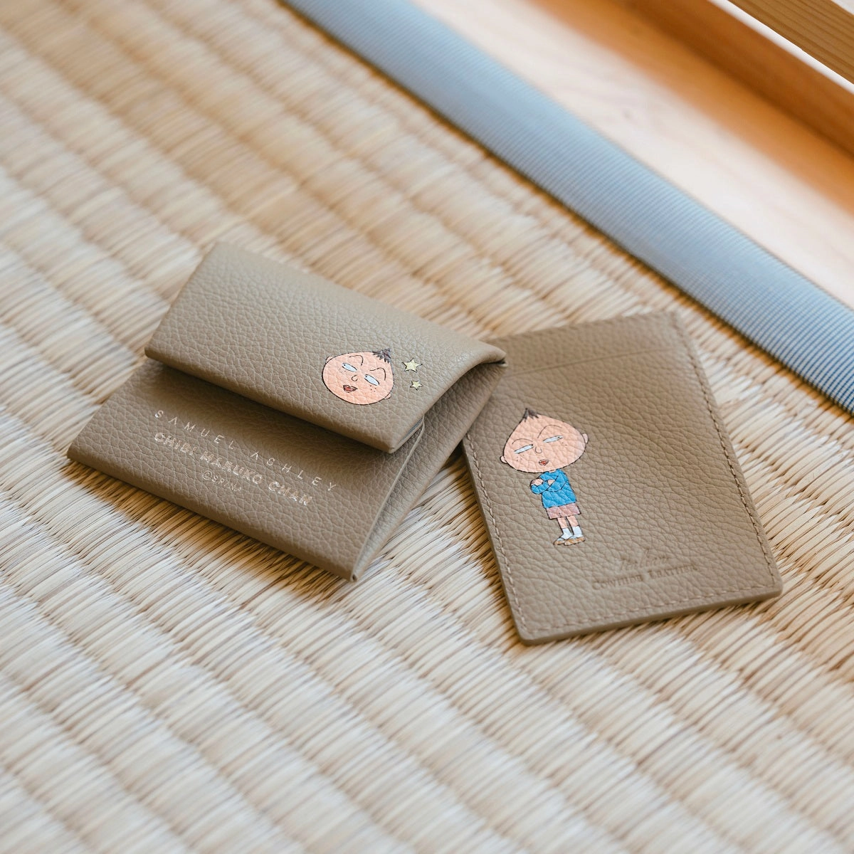 Samuel Ashley x Chibi Maruko Chan Leather Coin Case
