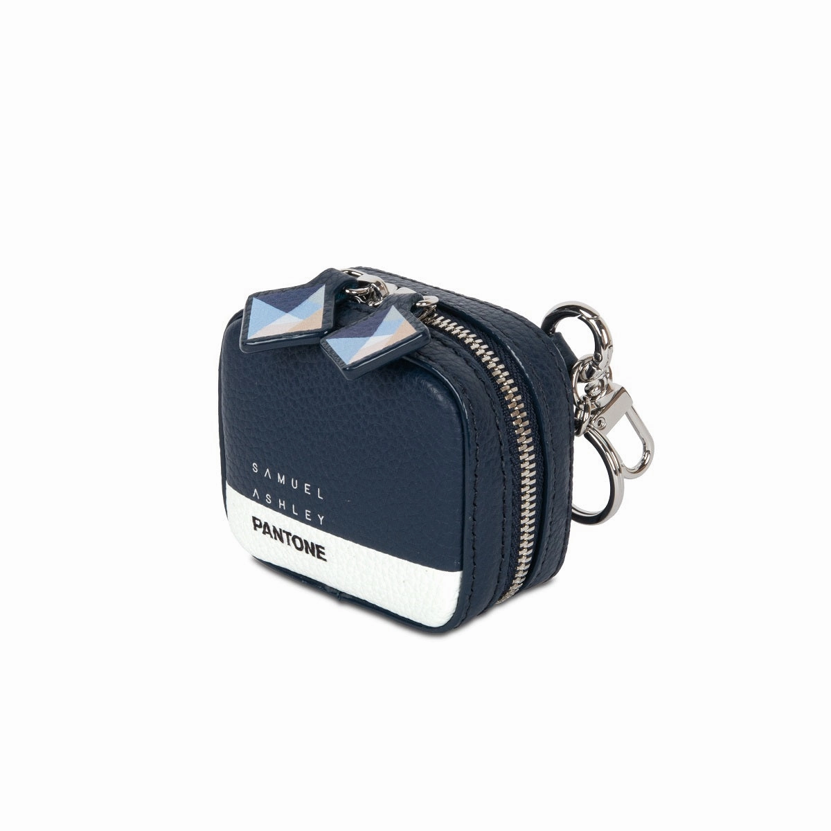 Samuel Ashley x Pantone Leather Key Chain Pouch