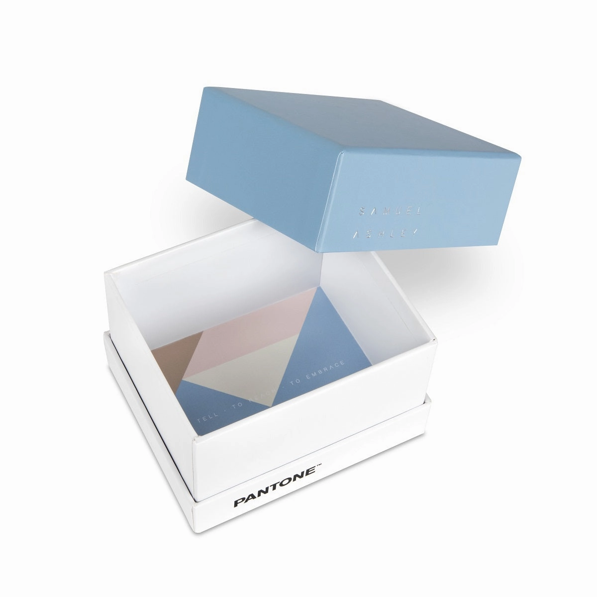 Samuel Ashley x Pantone Leather Key Chain Pouch