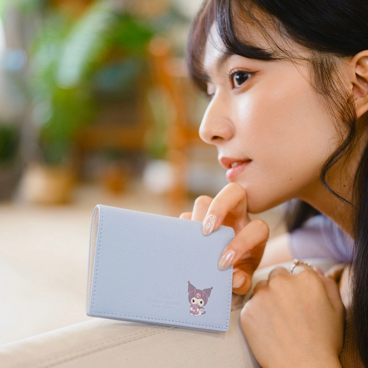 Samuel Ashley x Sanrio characters Bi-fold Leather Wallet