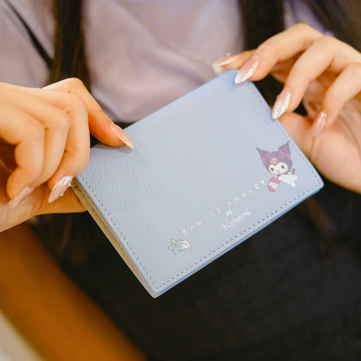 Samuel Ashley x Sanrio characters Bi-fold Leather Wallet